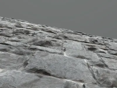 Stone wall texture 3D model