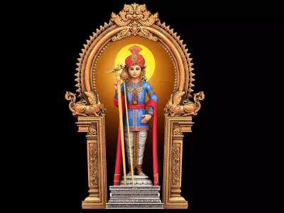 lord thiruchendur murugan  3D model