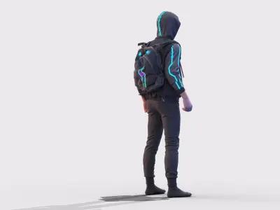 Male Outfit 3D model