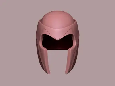 Magneto Helmet - X-Men - Sci Fi Character Costume Low-poly 3D model