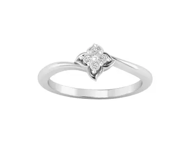 Women Ring Render 3dm STL MTL SLC JCD OBJ FBX Details 3D print model 6
