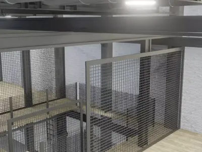 Loft Interior  3D model purchase