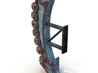 Vintage Sign 3D model