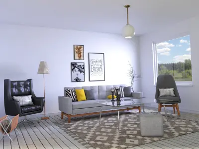 Interior Collection VOL 1 3D model