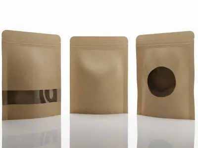 Paper packages  3D model