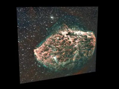 Crescent Nebula 3D model
