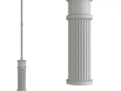 Nic chandelier 3d model Low-poly 3D model