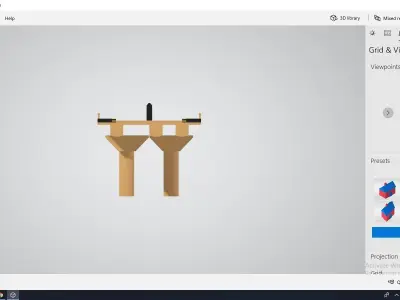 bridge without light  Free 3D model