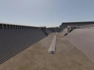 City of Jerusalem in the 1st century Low-poly 3D model