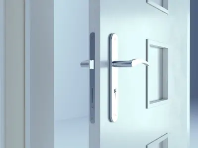 White Door 48 3D model