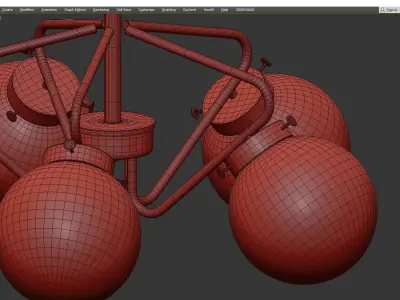 ALFA BARSUM Low-poly 3D model