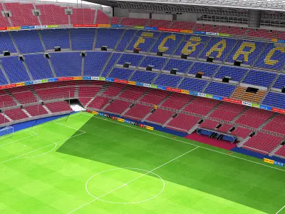 Camp Nou 3D model
