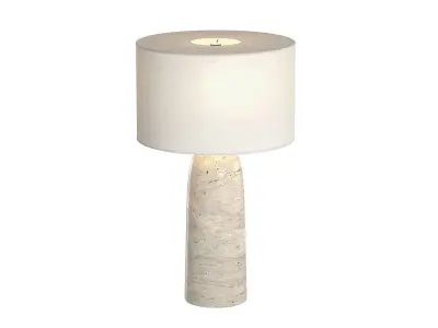 Sarezzo Stone Tapered Table Lamp 3D model