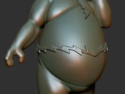 Light Man 3D print model