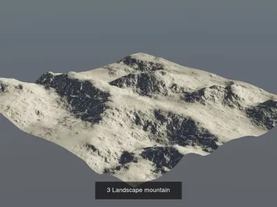  Landscape 3D models 3D Model Pack