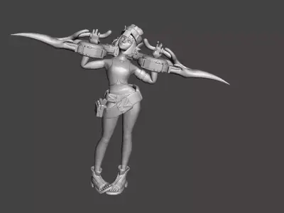 Street Demons Briar 3D Model 3D print model