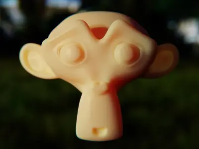 Soft Wax Shader - Procedural Subsurface Scattering Texture