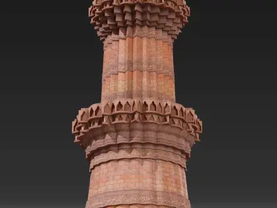 Qutub Minar 3D model