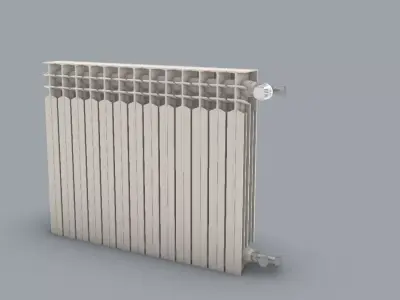 Home Hot Water Radiator PM 3D print model
