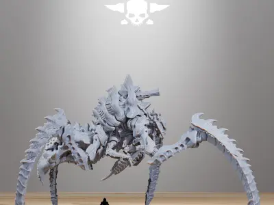 Xenarid King 3D print model