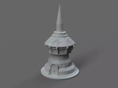 House fantasy tower  3D model