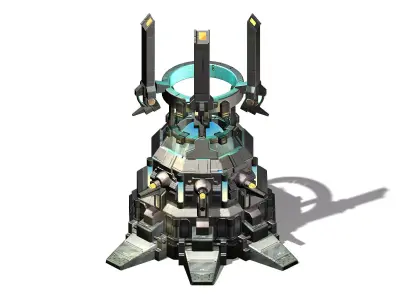 Functional mechanical object 06 3D model