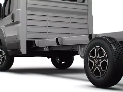 Toyota ProAce Max Chassis SingleCab L3 2026 3D model