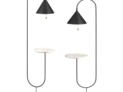 OZZ Floor lamps Free 3D model