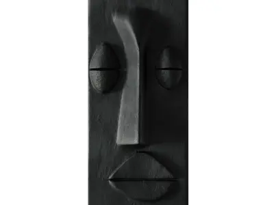 Wall Decor Mask Collection 3D model