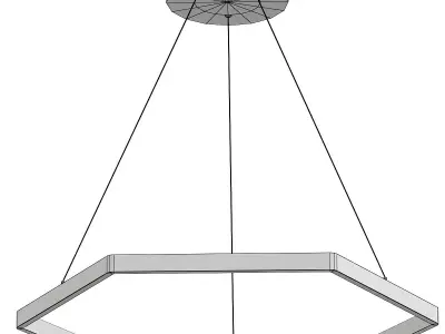 Hexagon Horizontal 3D model