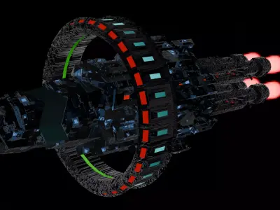 Oblivion Spire Low-poly 3D model