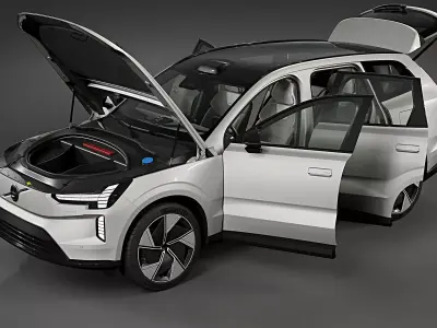 2024 Volvo EX90 3D model