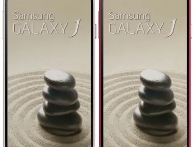 Samsung Galaxy J all color 3D model