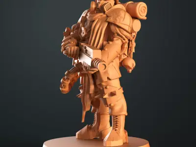 Traitor stormtrooper squad x10 3D print model