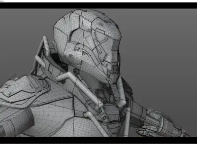 Anthem Ranger Javelin Suit  3D model