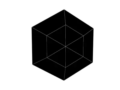 Gem v7 004 Low-poly 3D model