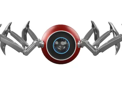 Mechanical Crab 3D model