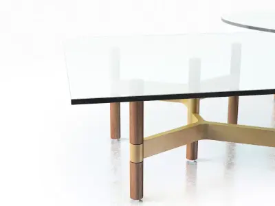 Helix Table Collection 3D model