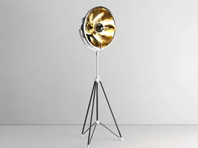 Floor lamp Fortuny  3D model