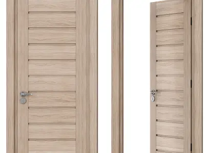 Door Collection 06 - Interior 3D model