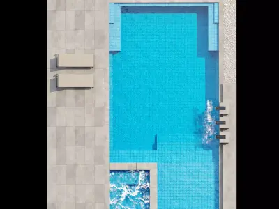 Pool 01 3D model