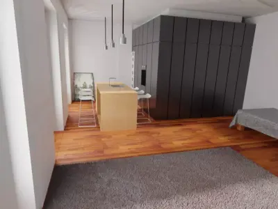 Moderan interior  3D model