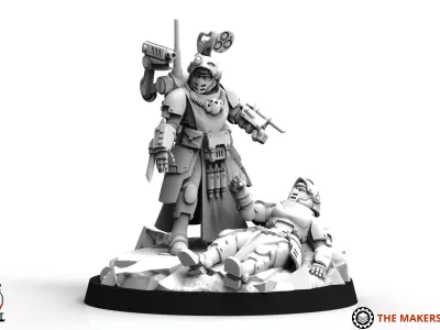 Daughter of  War - Medician 3D print model