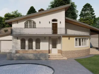 House 06 Exterior 3D model
