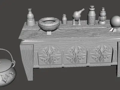 The Old Oak Nook 3D print model