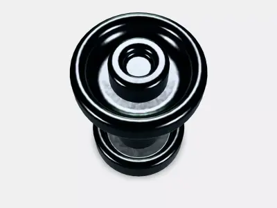 SKRUVSHULT Knob 1 Low-poly 3D model