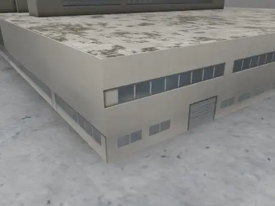 EDDH Storage 4 Low-poly 3D model