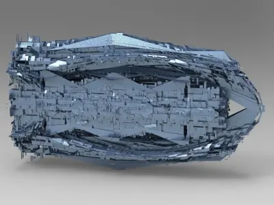 Hydra Claw monolith 3D model