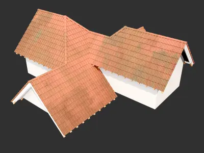 Realistic Roof Collections 31 3D model