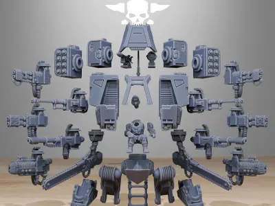 Vaskar Walker 3D print model